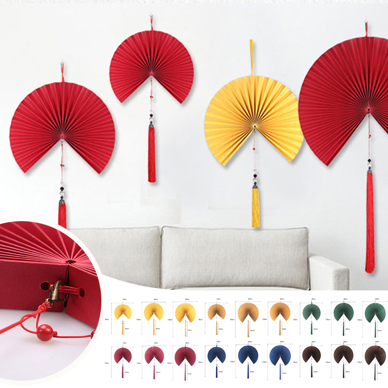 Interior Design Home Decor - Ventilador Decorativo Estilo Chinês 40/60/80cm para