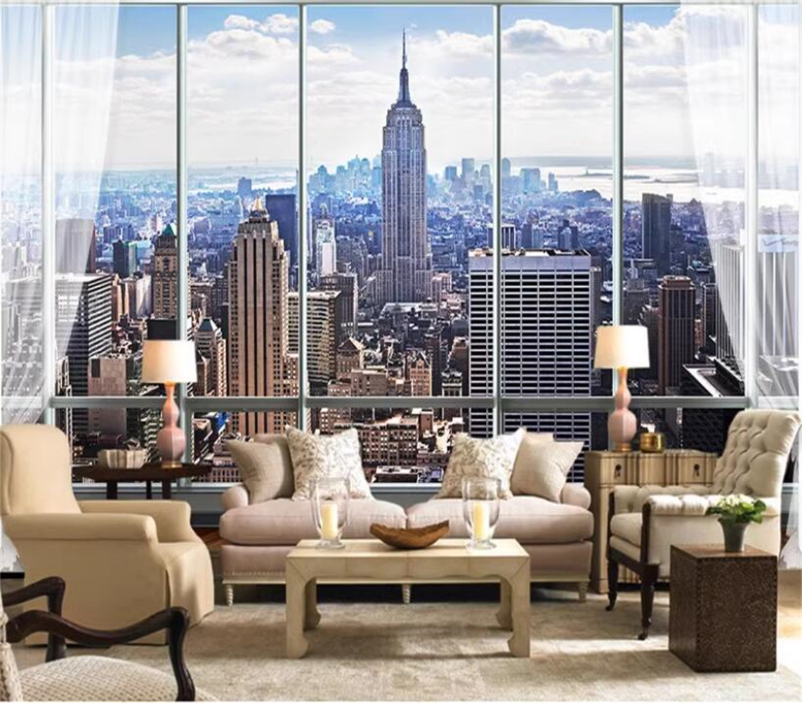 Interior Design New York - Nova york nascer do sol 3d