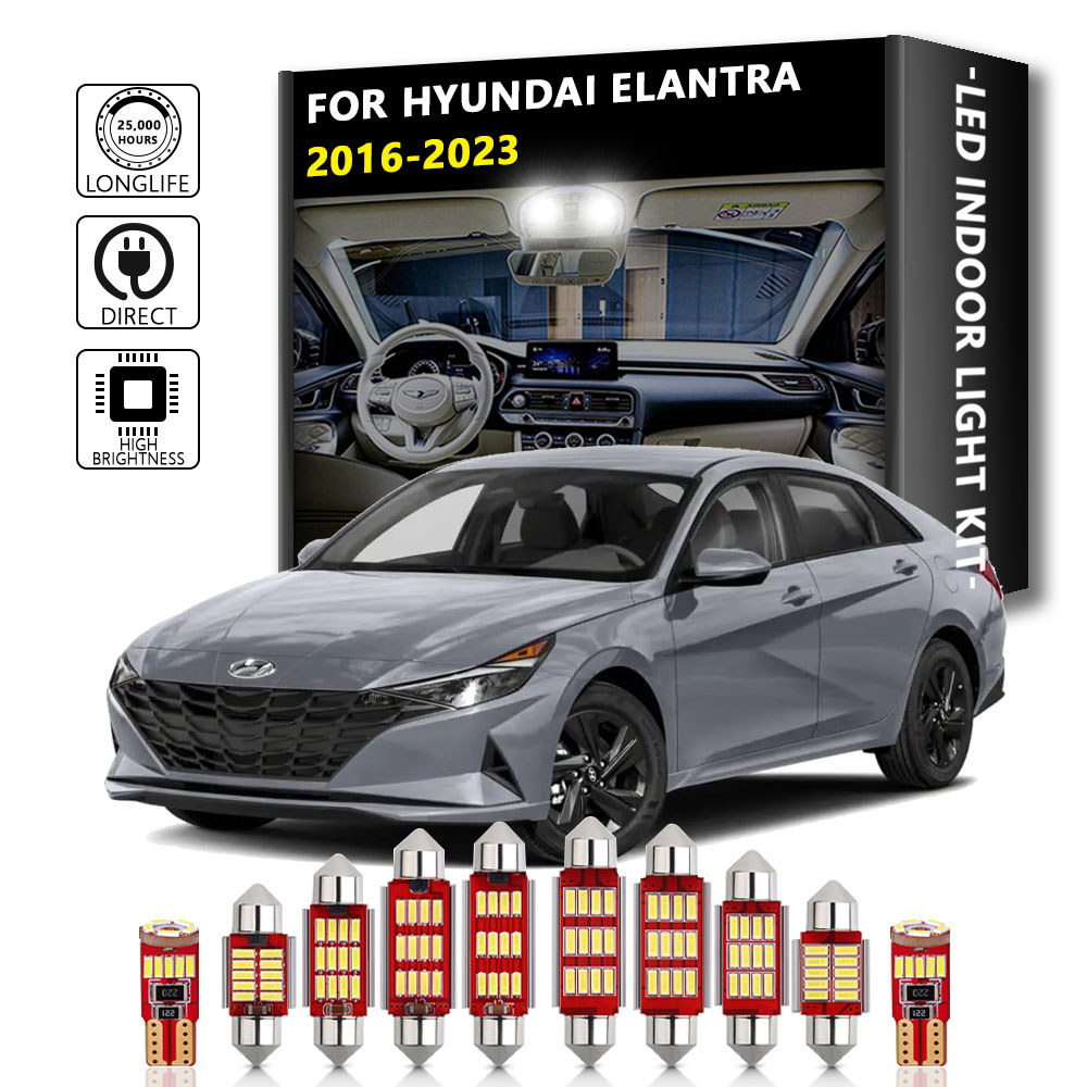 Interior Design Icon - 10 pçs para hyundai elantra mk6