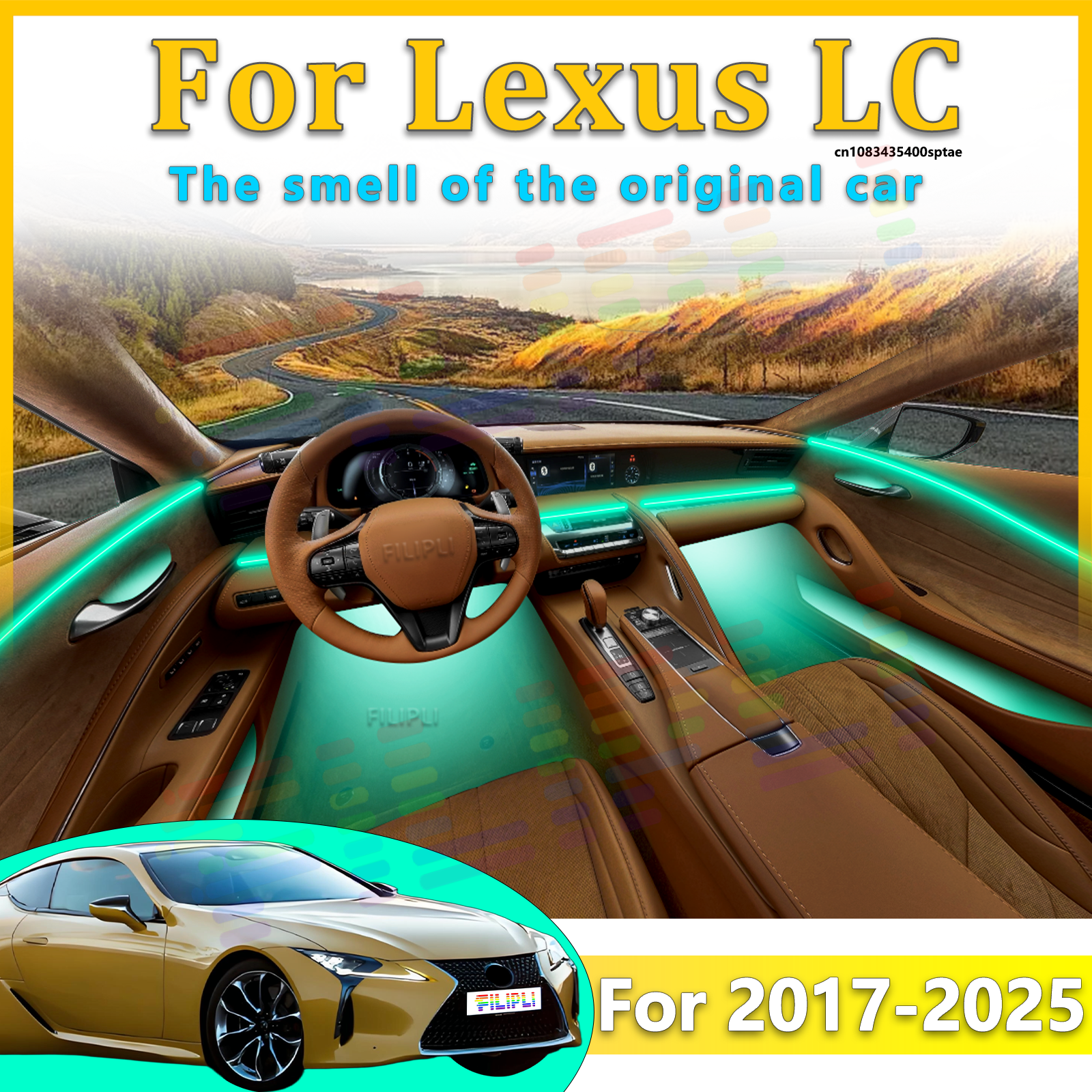 Interior Design Apps - Luz Ambiente LED Premium para Lexus