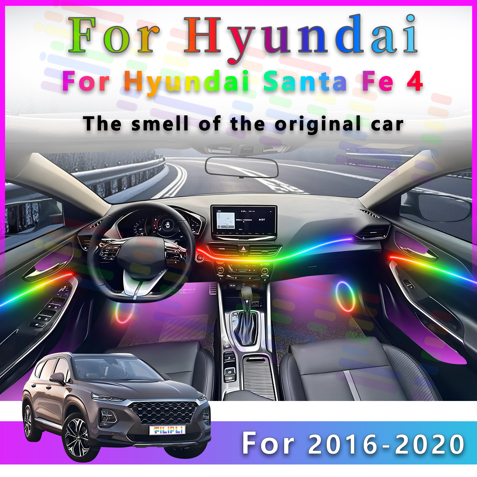 Para hyundai santa fe 2016-202 - Interior Design Apps avaliação e preço
