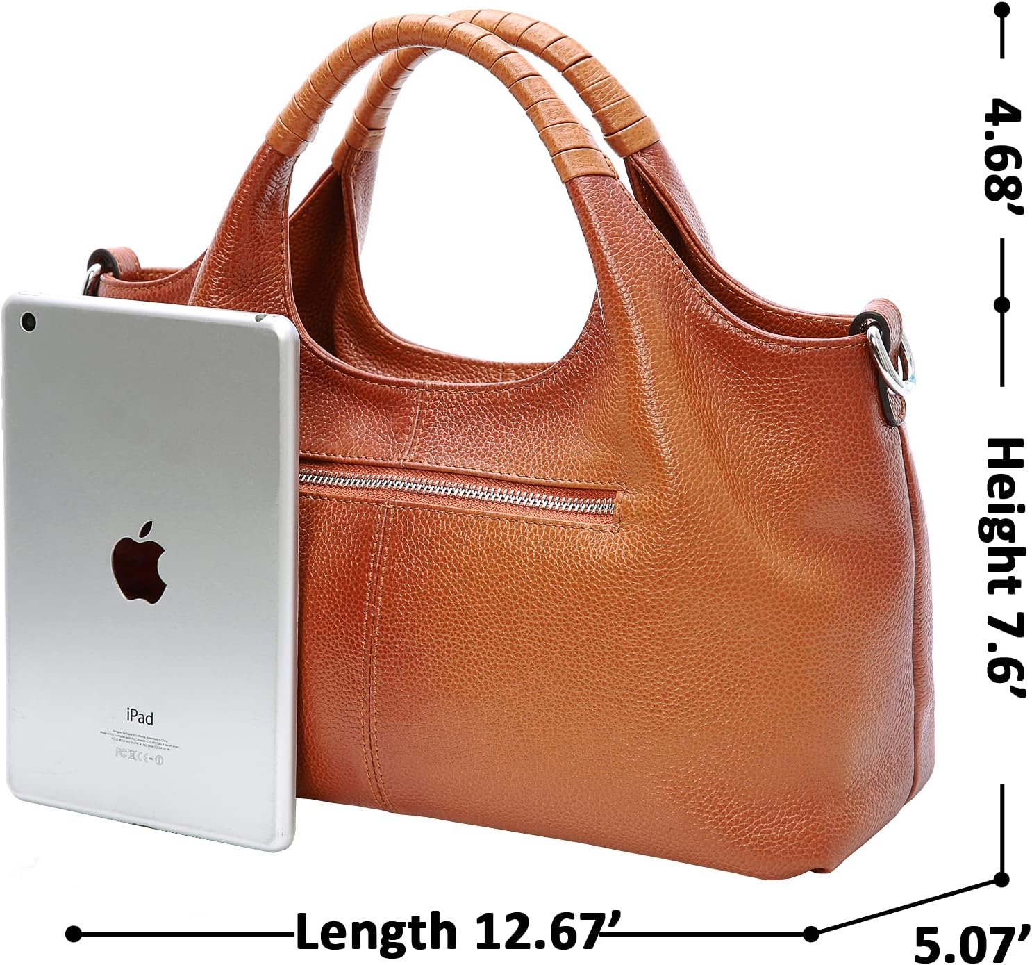 Bolsas de Ombro em Couro Legít - Interior Design Quiet Luxury avaliação e preço