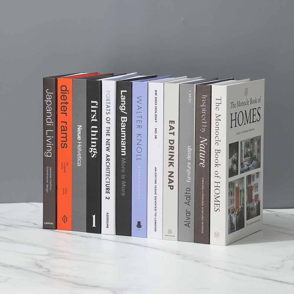 Novos livros decorativos falso - Interior Design Magazine avaliação e preço
