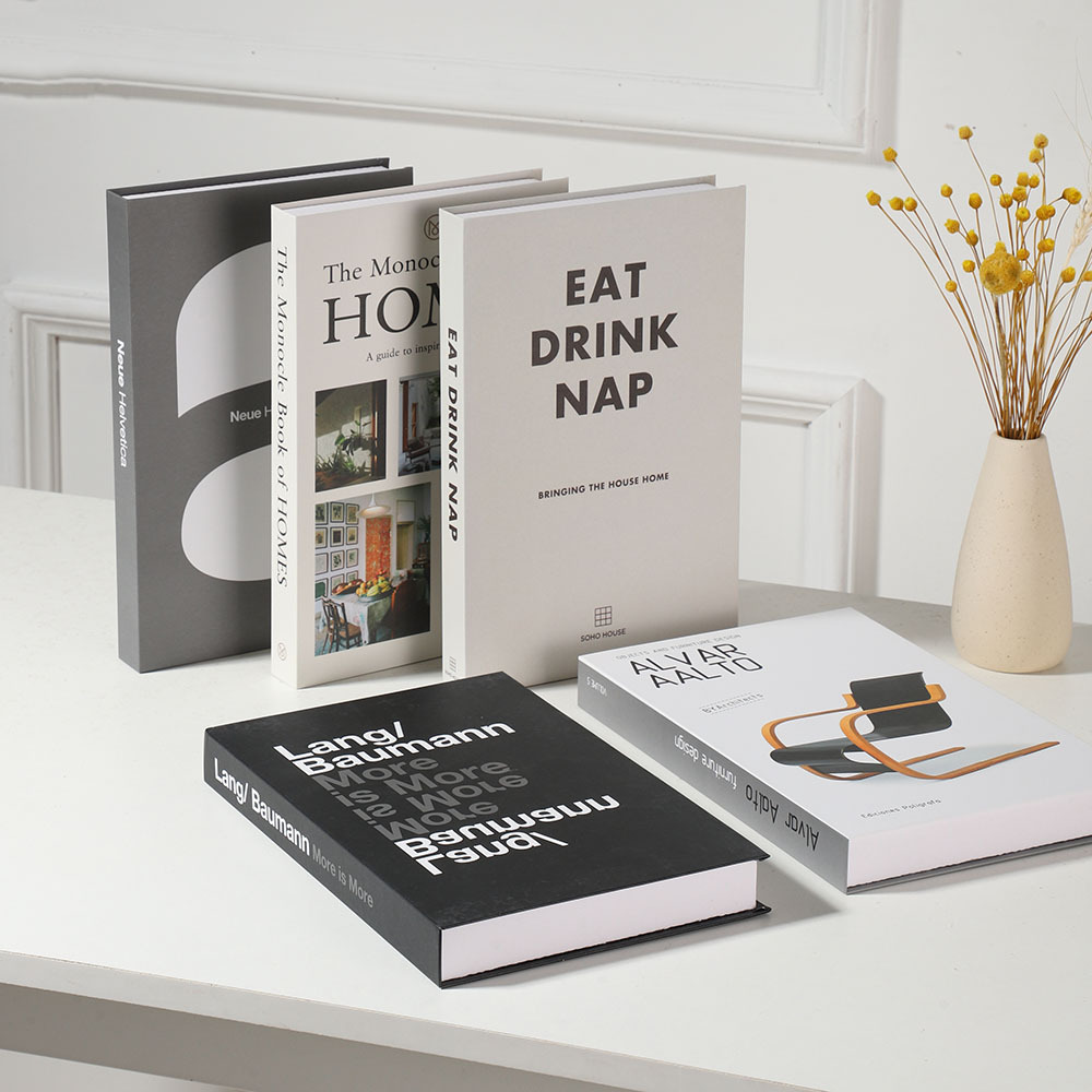 Novos livros decorativos falso - Interior Design Magazine avaliação e preço