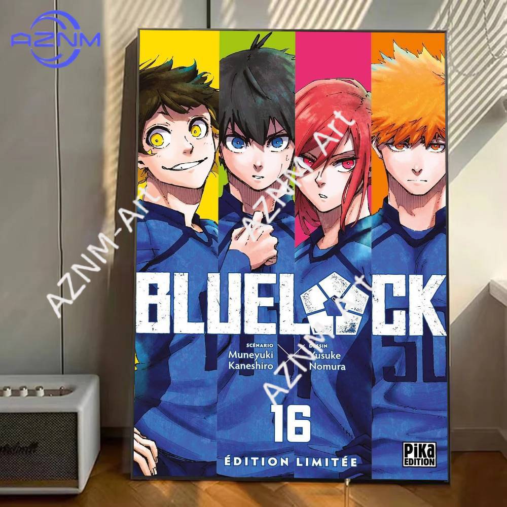 Pôsteres B-BLUE LOCK Isagi Yoi - Interior Design Home Decor avaliação e preço