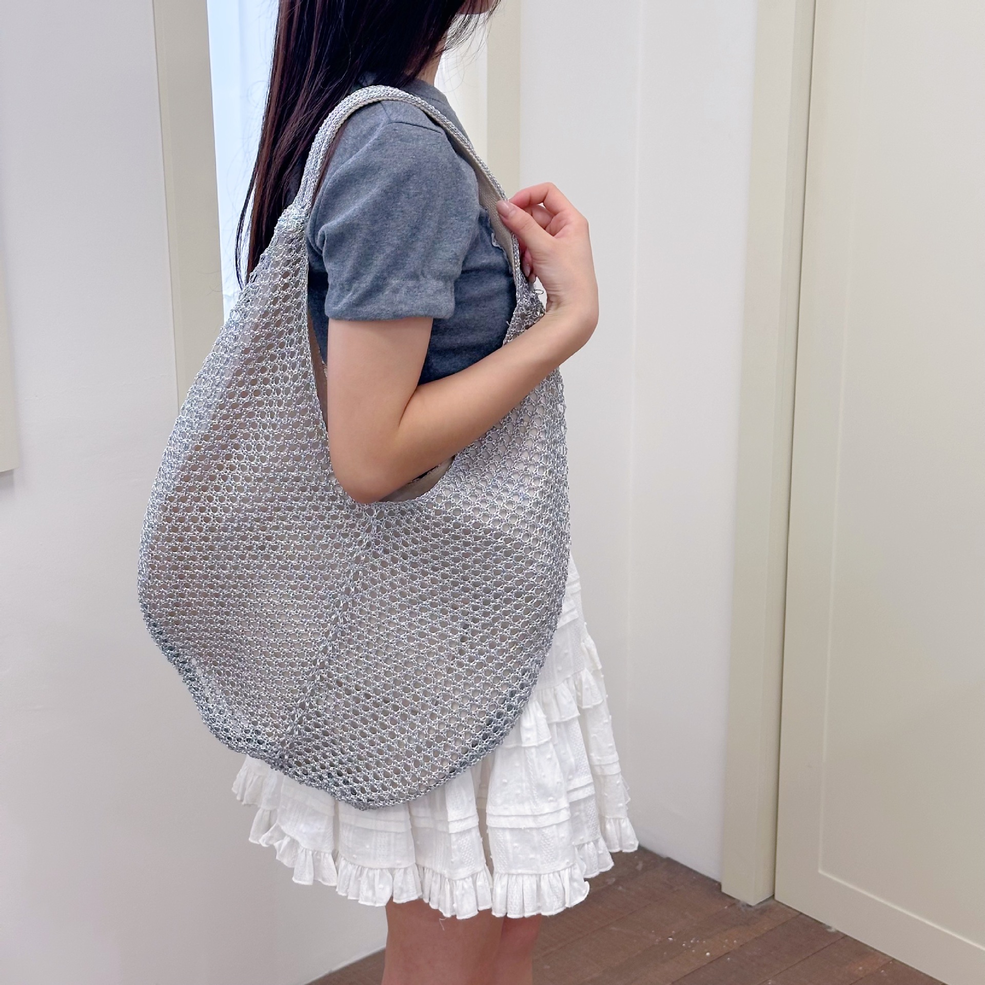 Bolsas de Ombro em Rede Vazada - Interior Design Trends 2026 avaliação e preço