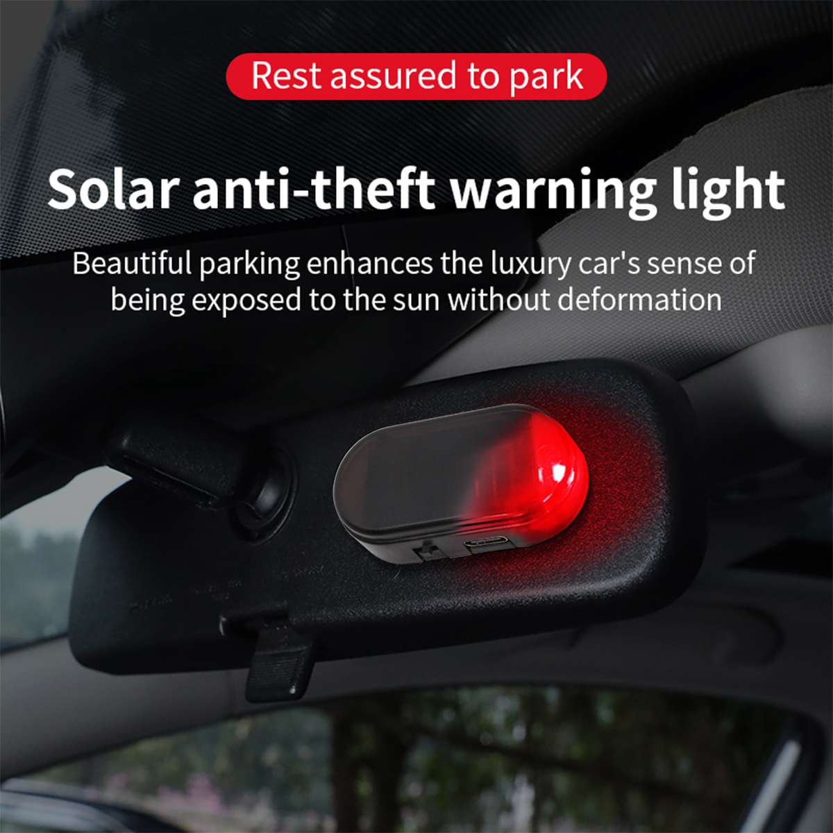 Carro mini led luz de advertên - Interior Design Icon avaliação e preço