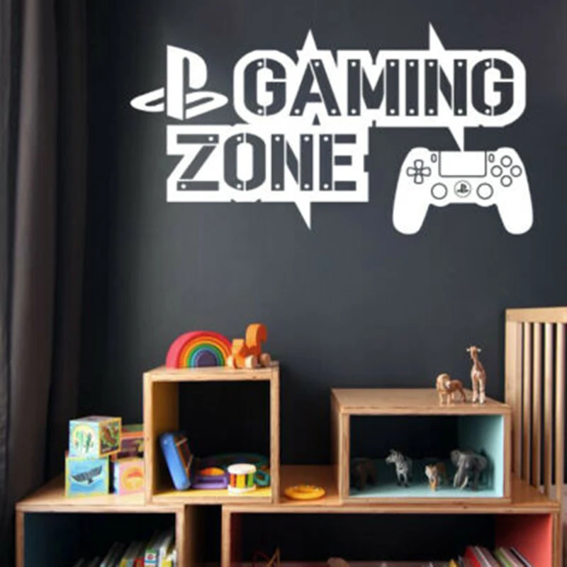 PS4 Gaming Zone Adesivos de Pa - Interior Design Magazine avaliação e preço