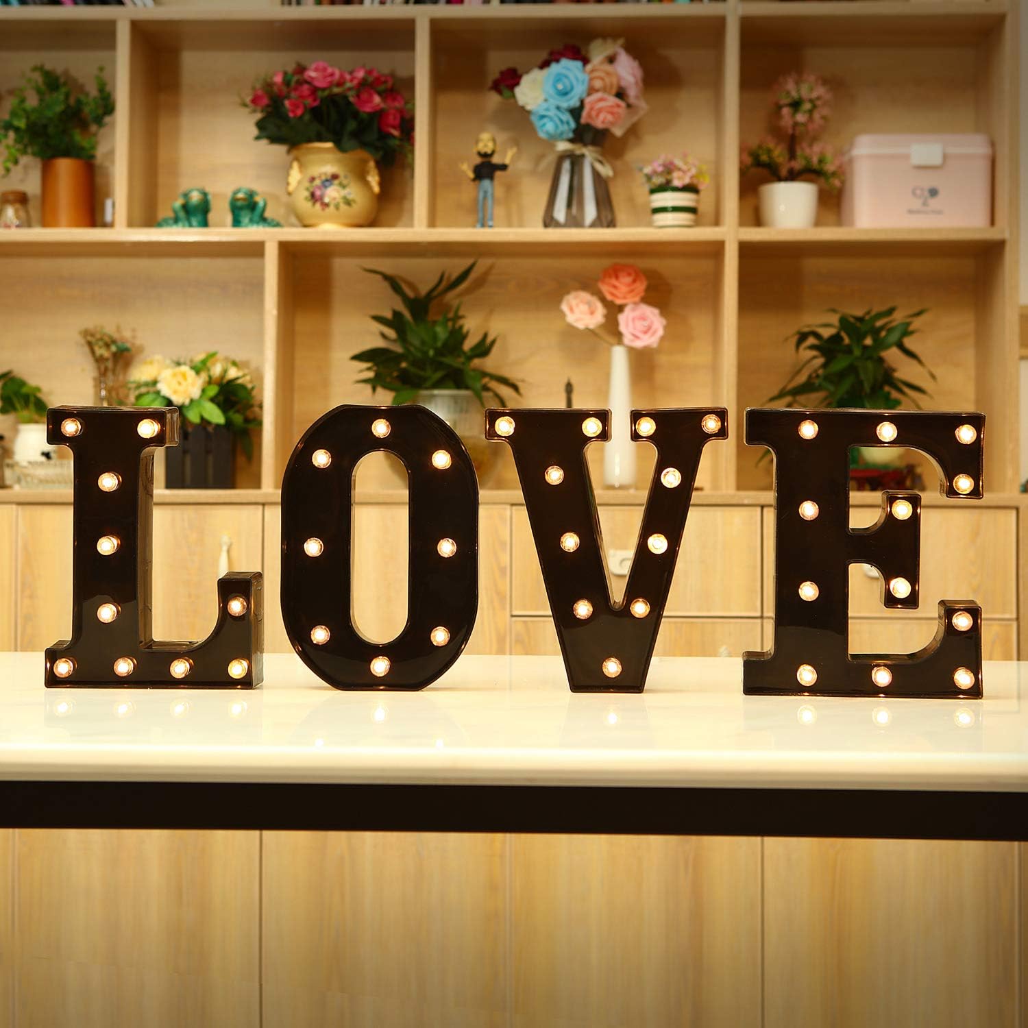 Letras de LED de 22cm, Letras  - Interior Design Quotes avaliação e preço