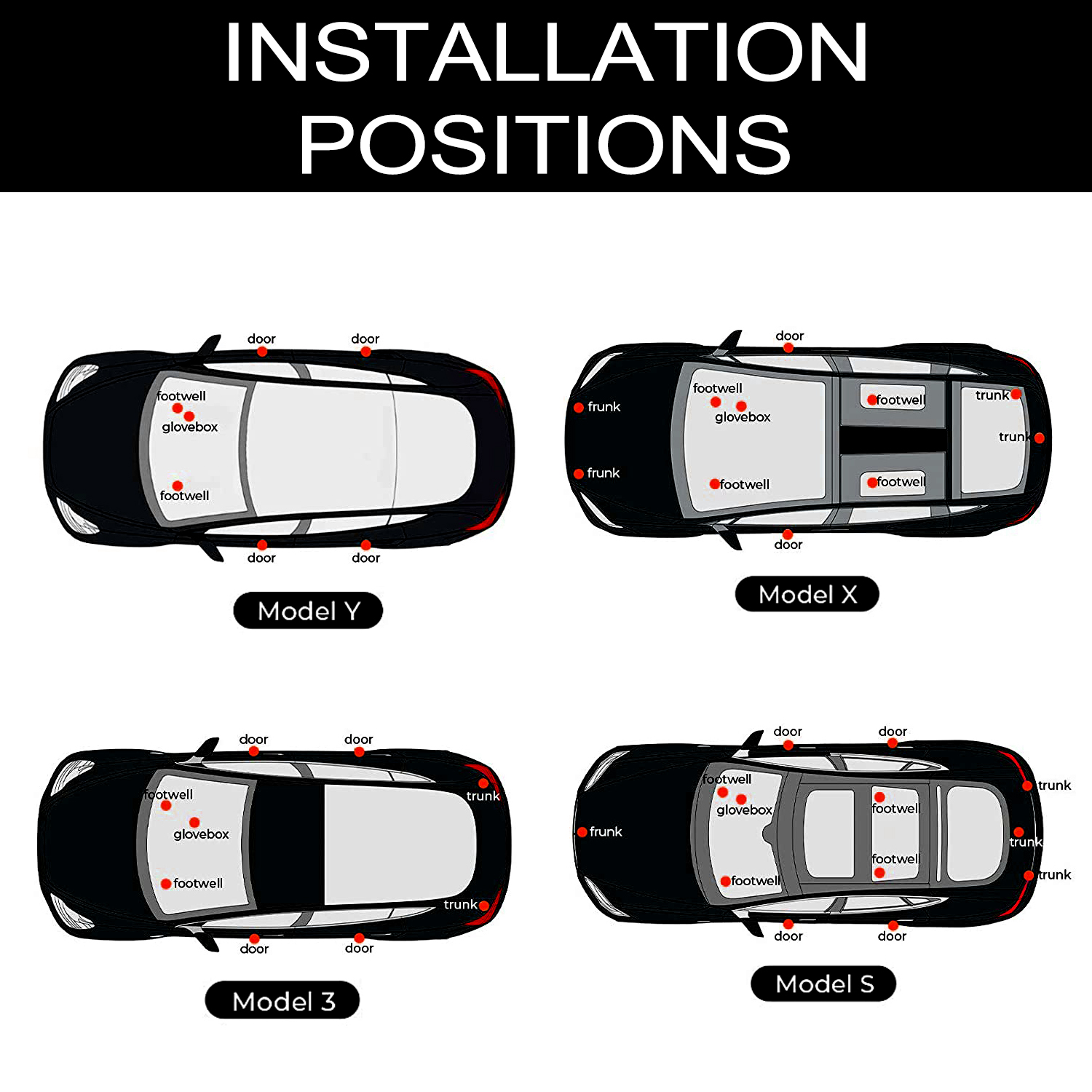 2/4/8 pçs led kit de lâmpadas  - Interior Design Icon avaliação e preço