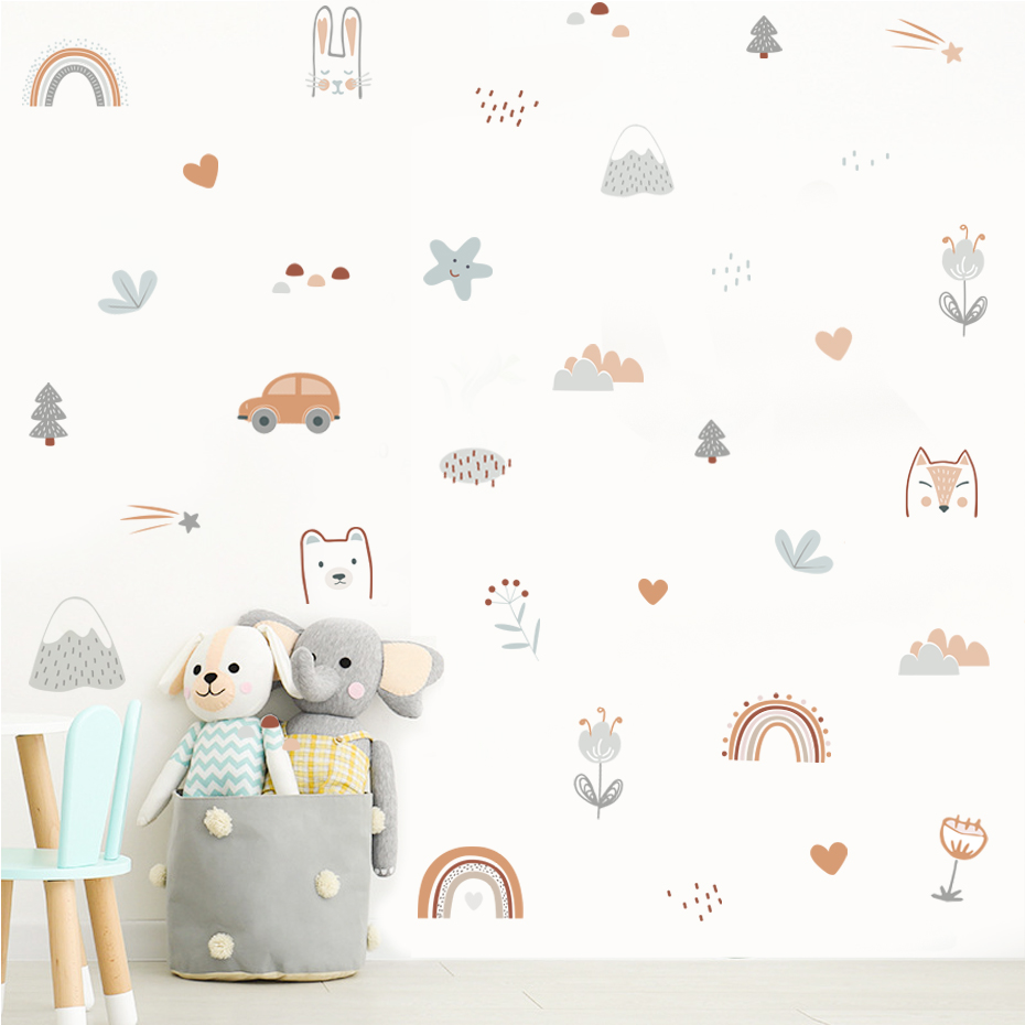 Arco-íris dos desenhos animado - Interior Design Quotes avaliação e preço
