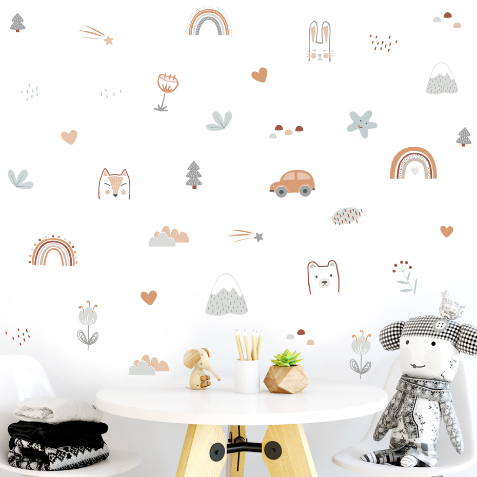 Arco-íris dos desenhos animado - Interior Design Quotes avaliação e preço