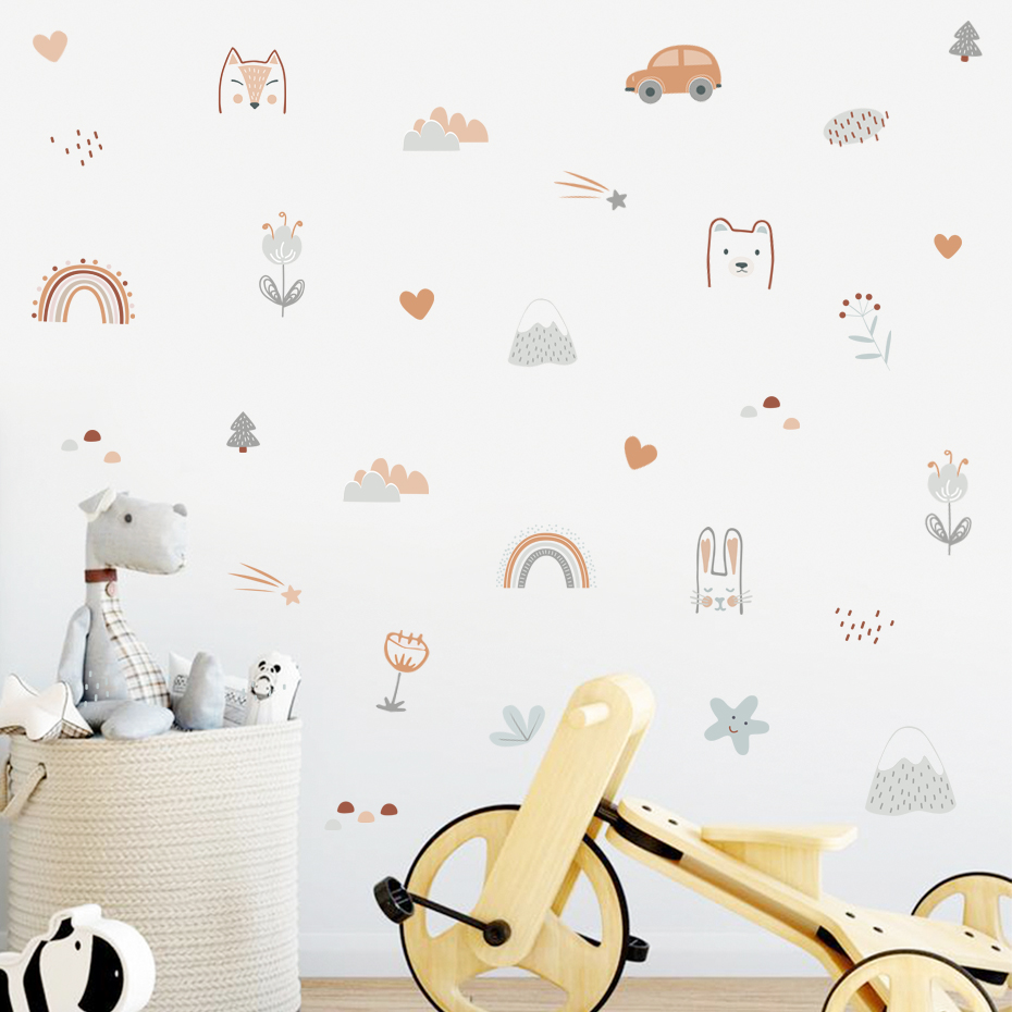 Arco-íris dos desenhos animado - Interior Design Quotes avaliação e preço