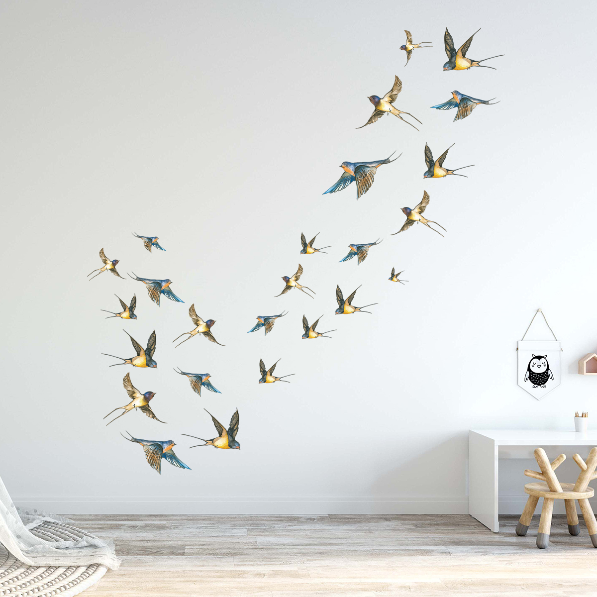 Adesivos de parede aquarela pá - Interior Design Magazine avaliação e preço