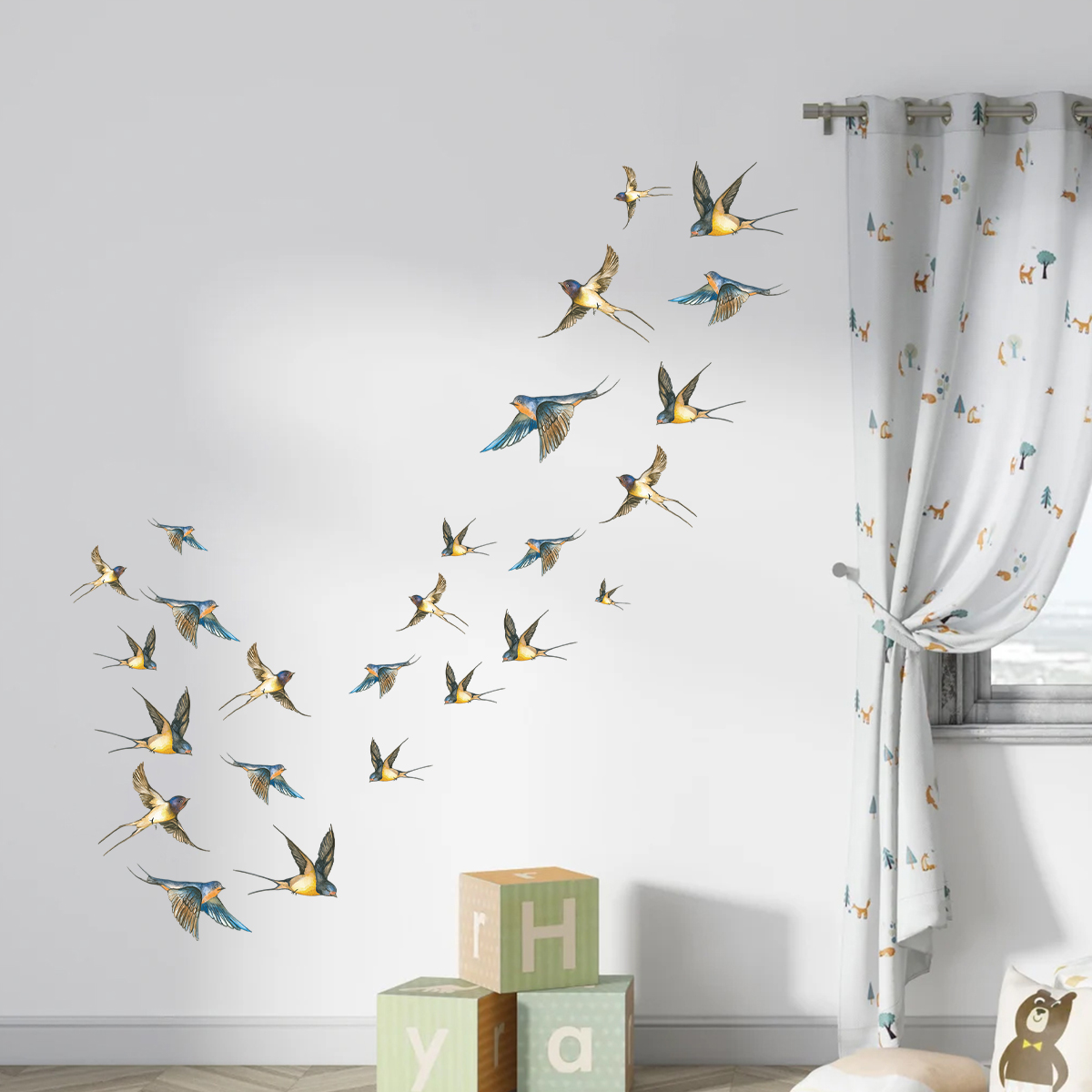 Adesivos de parede aquarela pá - Interior Design Magazine avaliação e preço
