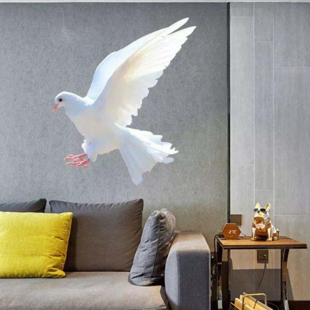 Adesivos de parede pomba da pa - Interior Design Magazine avaliação e preço