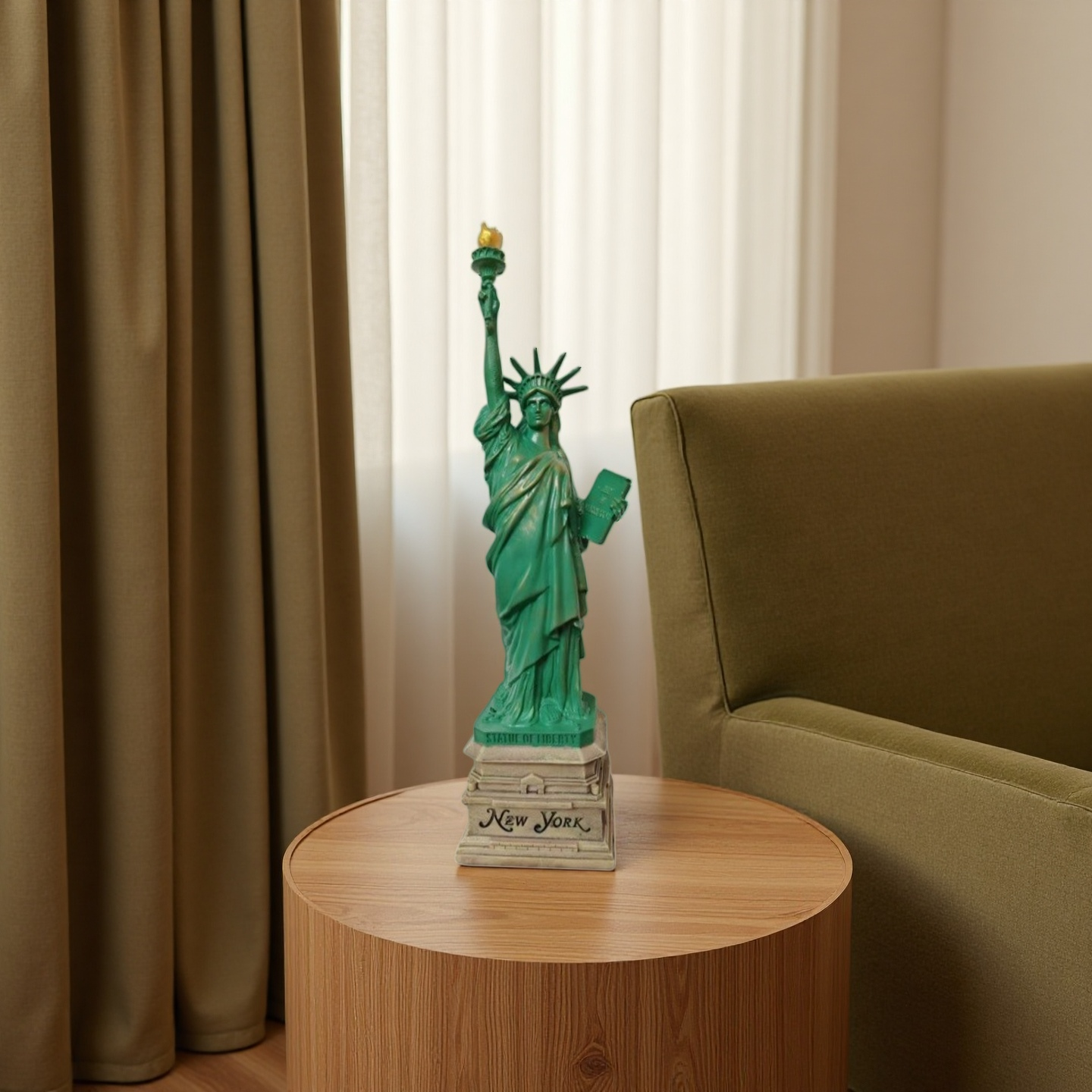 Estátua da Liberdade em resina - Interior Design Home Decor avaliação e preço