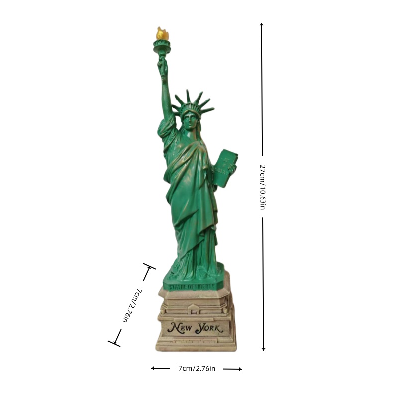 Estátua da Liberdade em resina - Interior Design Home Decor avaliação e preço
