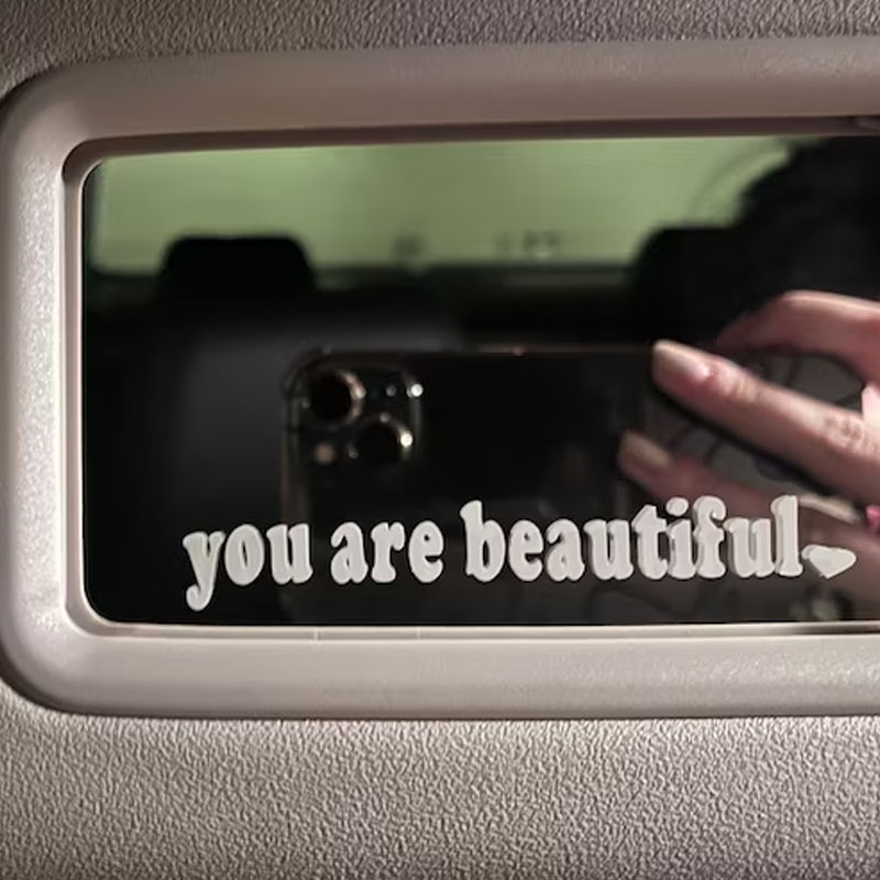 O texto adesivos de carro você - Interior Design Quotes avaliação e preço