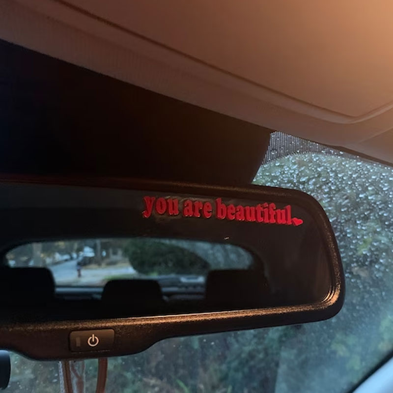 O texto adesivos de carro você - Interior Design Quotes avaliação e preço
