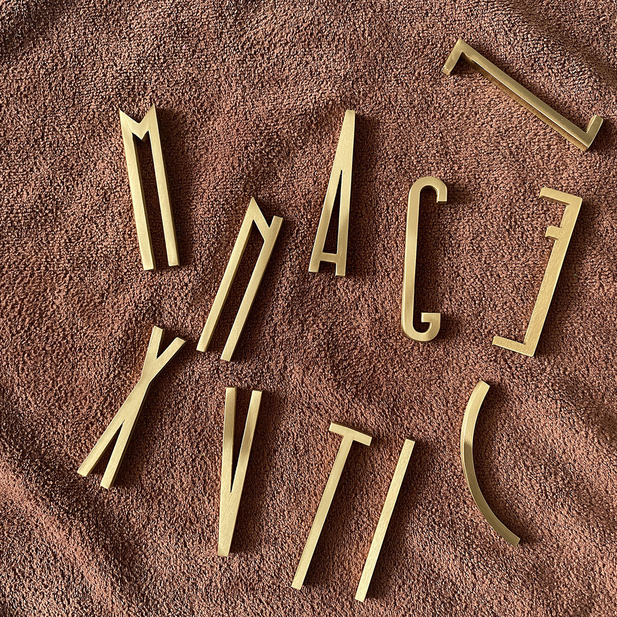 Letras de Latão 3mm 5mm DIY pa - Interior Design Quotes avaliação e preço