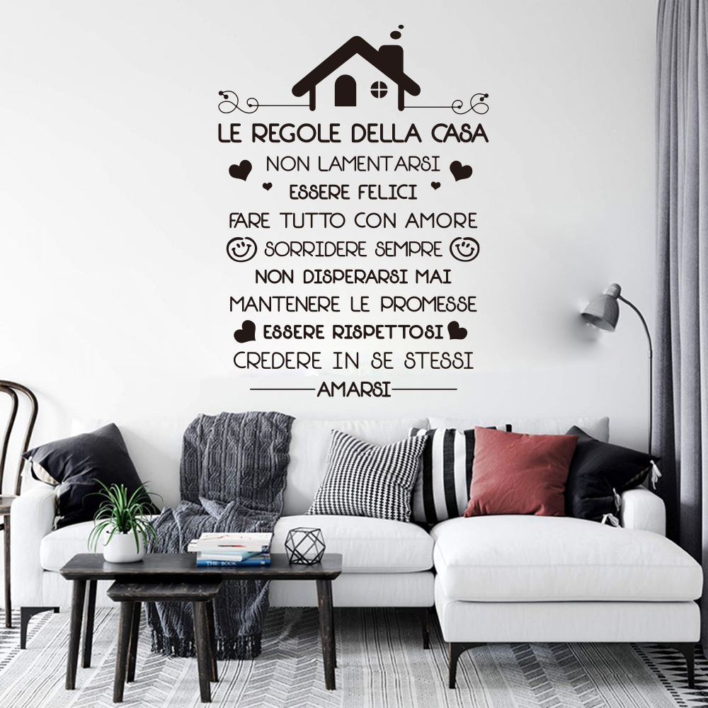 Decalque de parede regras de c - Interior Design Quotes avaliação e preço
